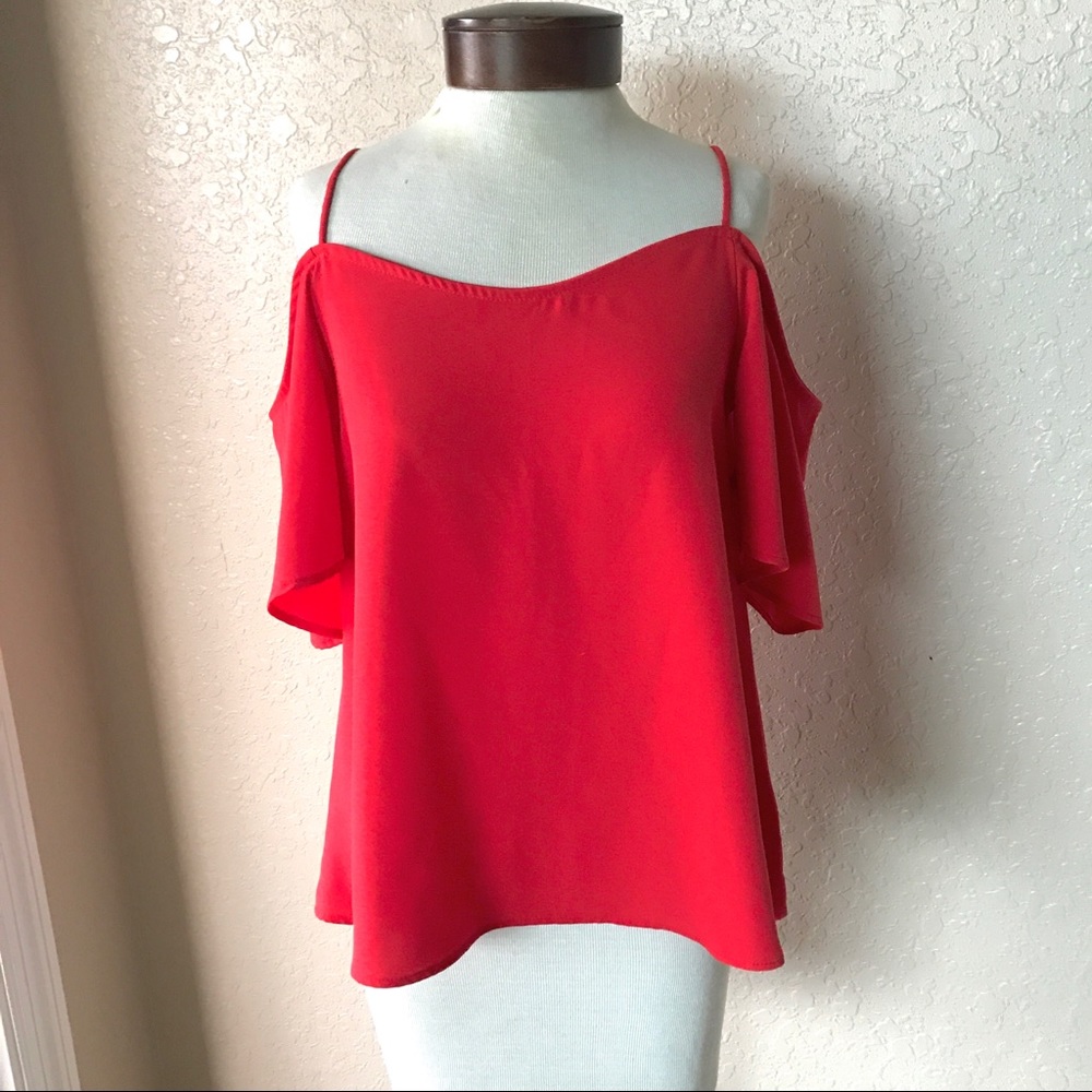 Nordstrom BP cold shoulder top